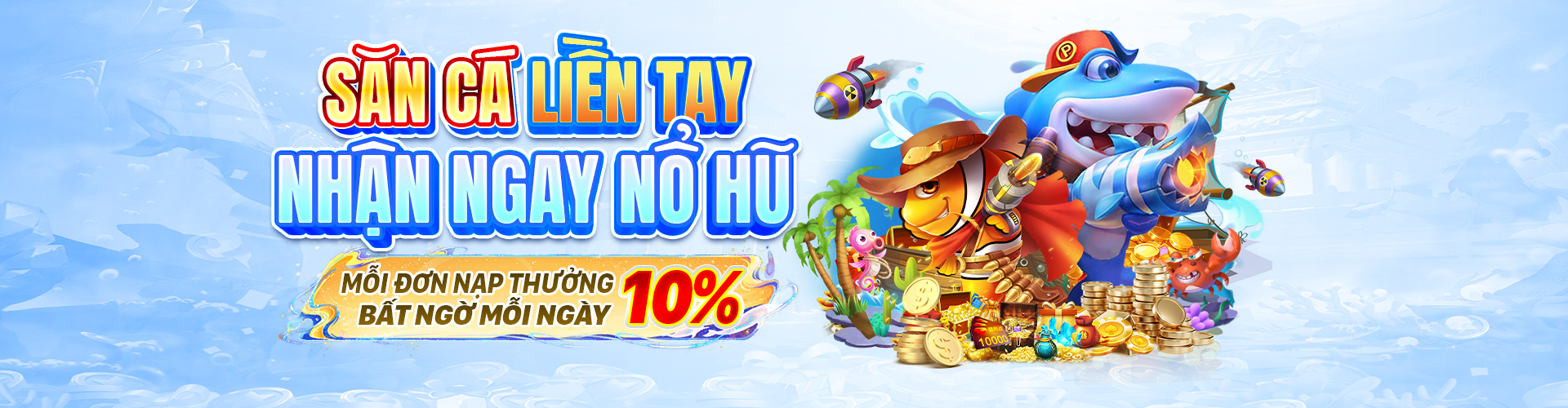 Banner mã quà tặng độc quyền game nổ hũ uy tín 2025