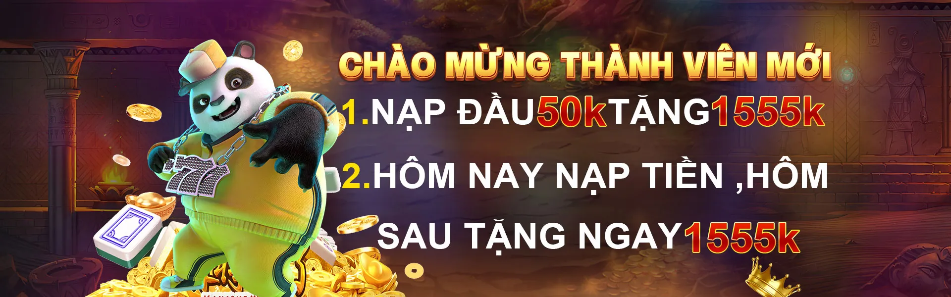 Thưởng chào mừng game nổ hũ uy tín 2026